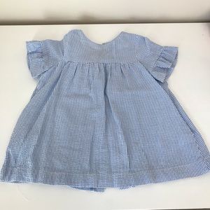 Zara Blue/White Striped Dress/Top